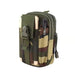 Tactical Waist Bag with MOLLE Pouch for Outdoor - Jungle Camo