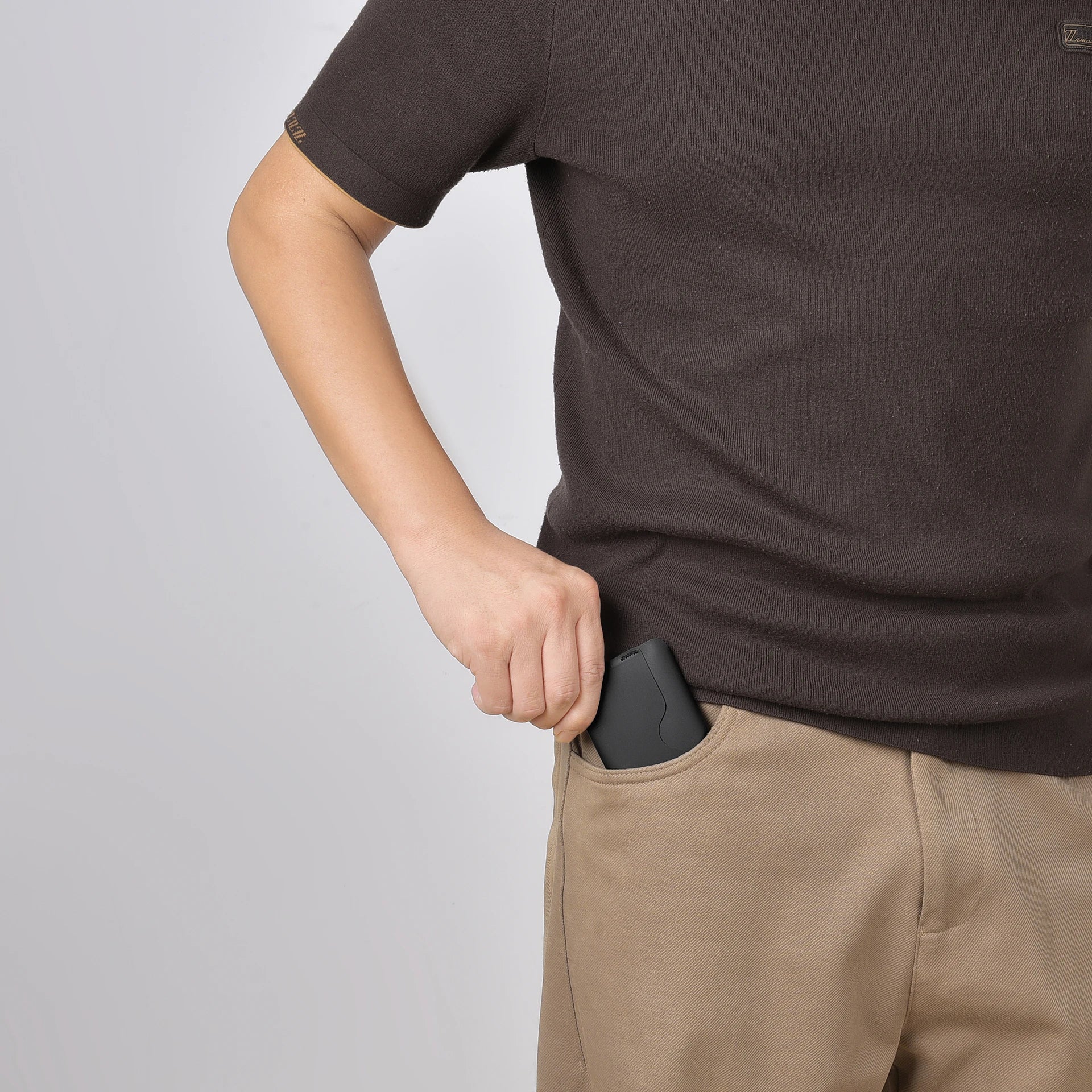 Wallet with Self Closing Coin Pocket