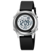 Digital Stopwatch Wristwatch With Back Light 50M - Black White