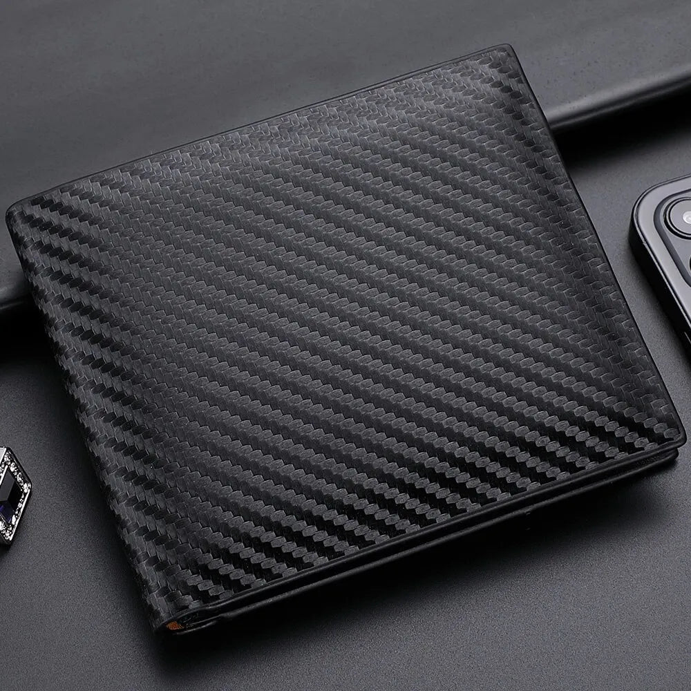 Textured Compact Wallet With Integrated Zipper System
