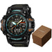 Sport Watch With Analog Digital Display Luminous Dial - C V18