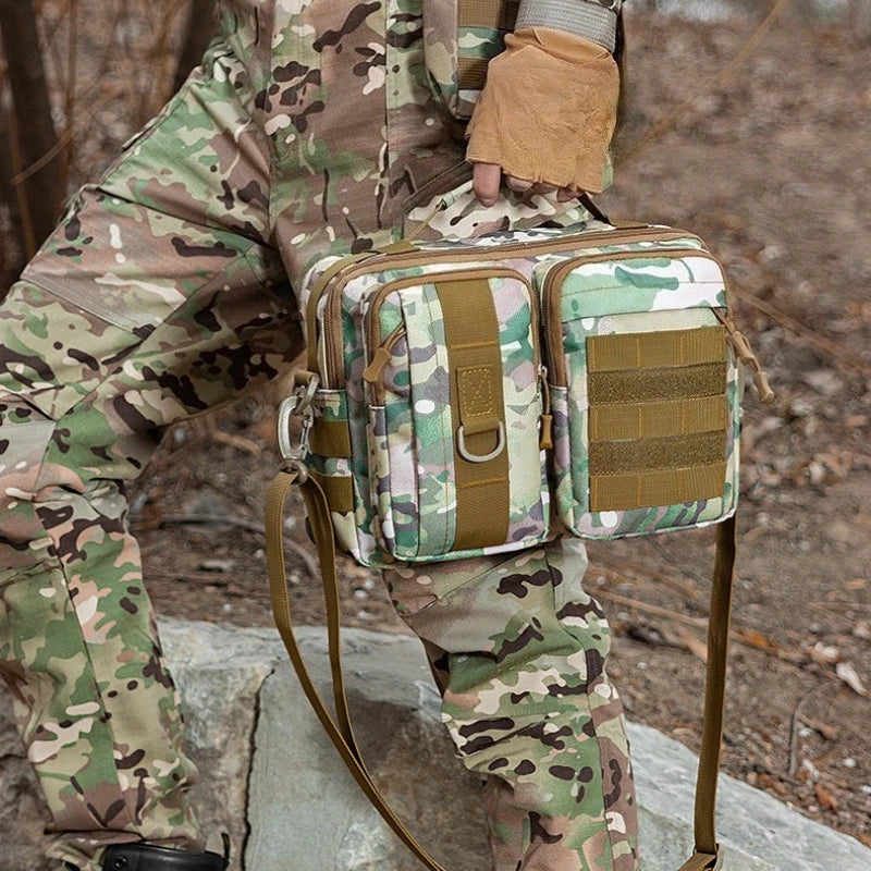 Outdoor Trekking Tactical Handbag Crossbody MOLLE