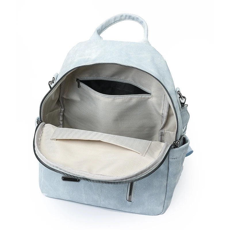 PU Leather Backpack for Women Large Capacity Everyday