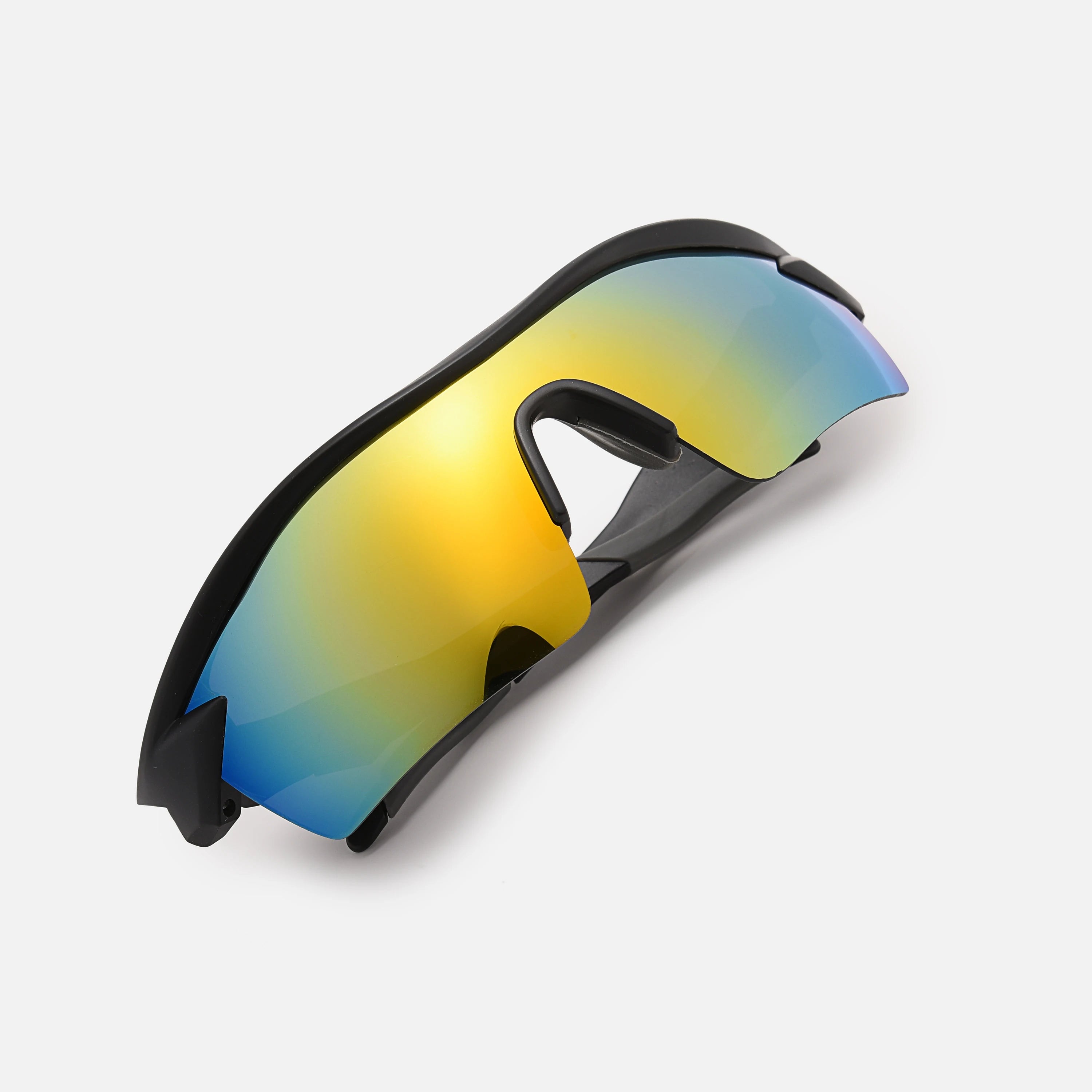 Gradient Lens Sunglasses Wraparound Sports Eyewear