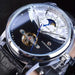 Watch Tourbillon Moonphase Prestige Automatic Timepiece - Black