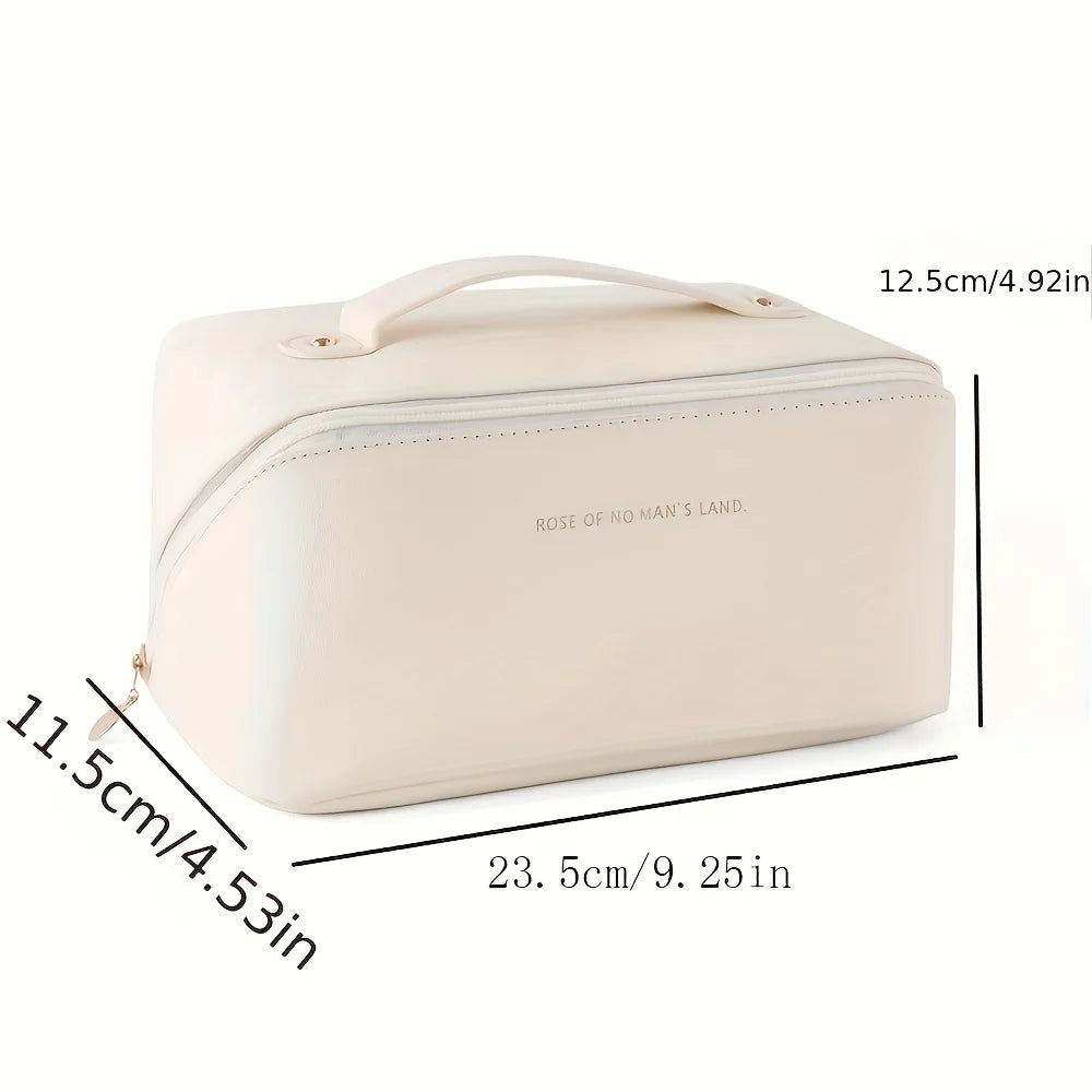 Silk Soft Cosmetic Organizer Case for Travel and Beauty
