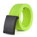 Tactical Outdoor Belt for Men Adjustable Waistband - Green