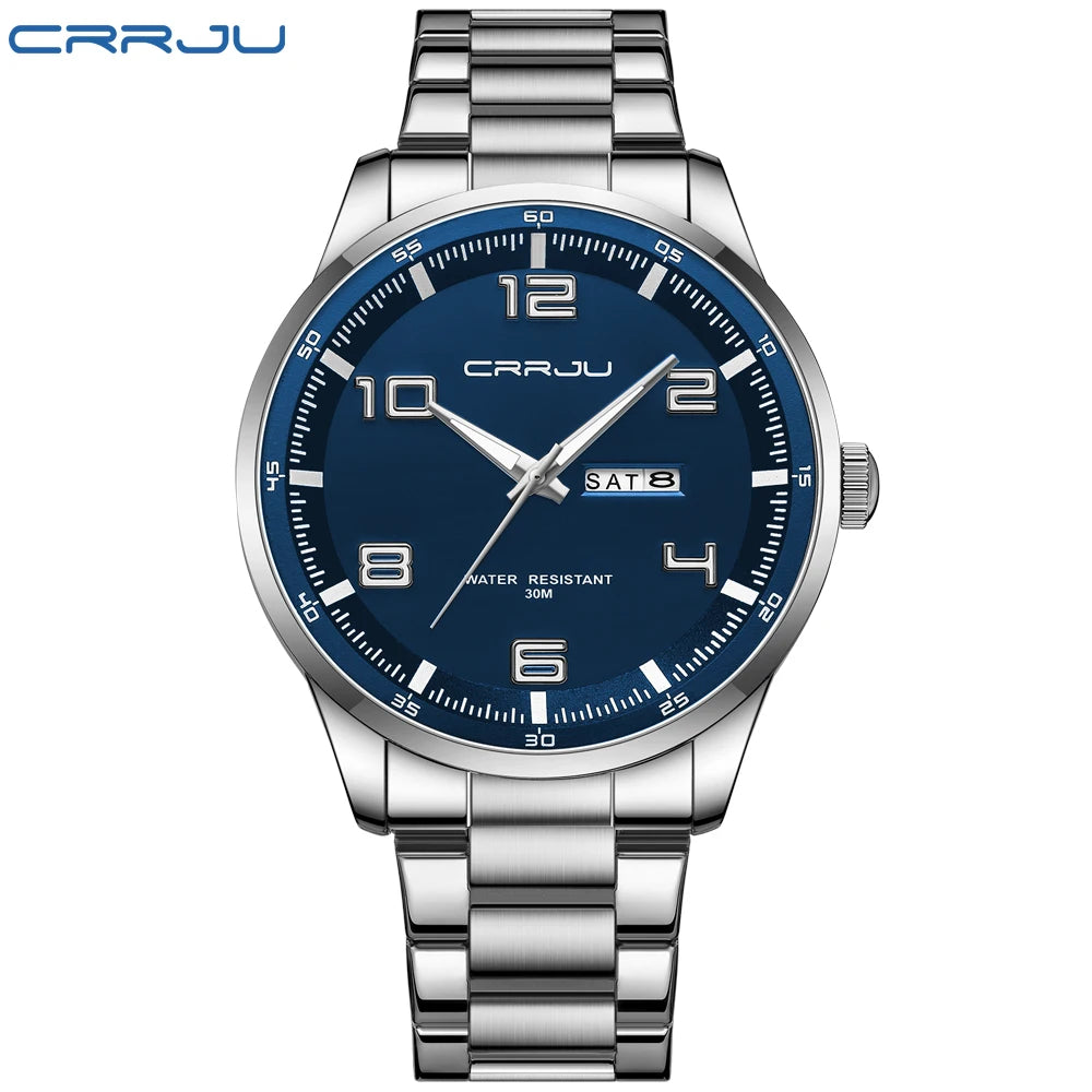 Nocturne Dial Timepiece with Date and Bold Indices