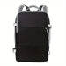 Backpack Large Capacity Shoe Storage Waterproof - Black
