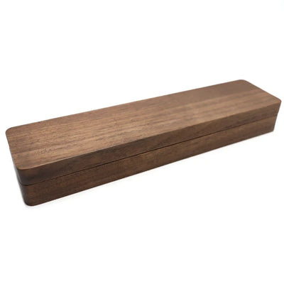Walnut Wood Jewelry Box for Necklace Storage Case