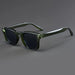 Sunglasses Classic Full Frame Square Mirror Lenses - C
