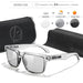 Sunglasses Square Frame Polarized UV400 Outdoor - Photochromic