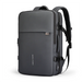 Expandable 17L Laptop Backpack for Business Travel - Grey