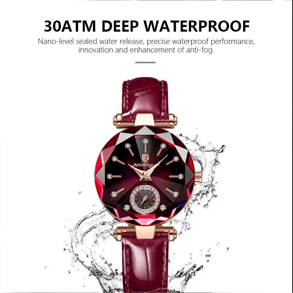 Women Quartz Watch Fashion Accessory Sparkling Dial
