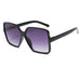 Oversize Square Sunglasses Gradient UV400 Lens - Five