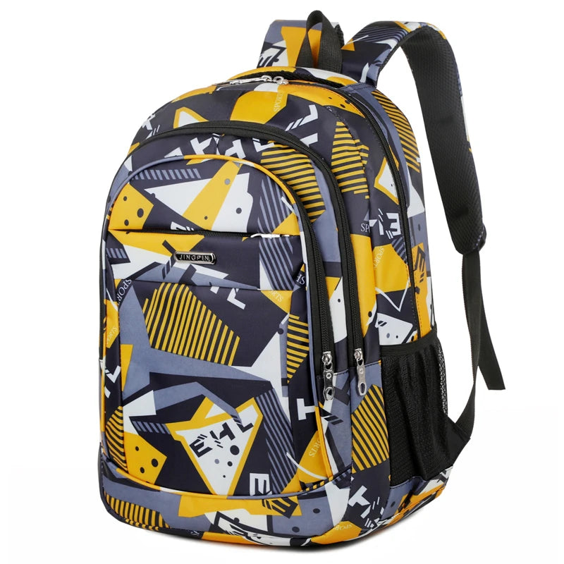 Backpack for 16 Inch Laptop And Travel Essentials - Yellow