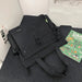 Crossbody Bag for Men Large Capacity with Multiple Pockets - Black