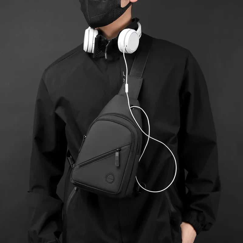 Chest Bag Lightweight Crossbody Bag for Daily Use