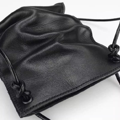 Mini Cellphone Bag Crossbody Pleated Punk Style