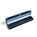 Rounded Edge Velvet Jewelry Box with Multi Compartments - Navy Blue V4