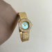 Ladies Diamond Bezel Quartz Watch Vintage Style - Three