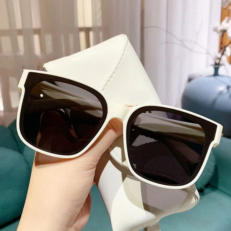 Sunglasses Square Polarized Frame Design Timeless