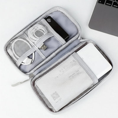 Travel Cable Organizer Bag For Electronics Accessories - WO2MEN
