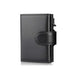 Refined RFID Trifold Wallet for Cards and Coin Pocket - Black