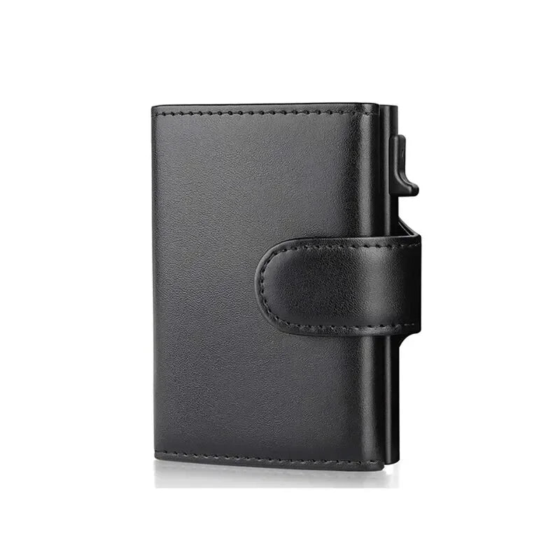 Refined RFID Trifold Wallet for Cards and Coin Pocket