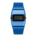 LED Digital Wristwatch Stopwatch Shock Resistant - Blue