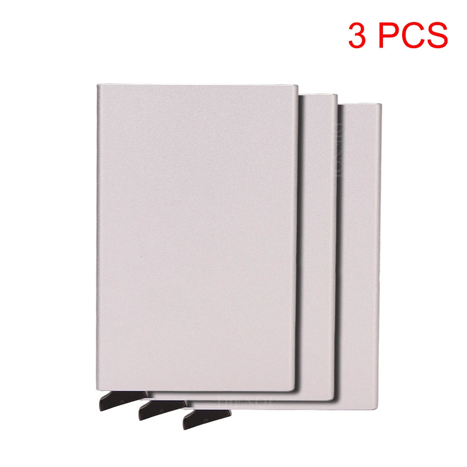 Aviation Metal RFID Card Wallet With Slim Pop Out Pro
