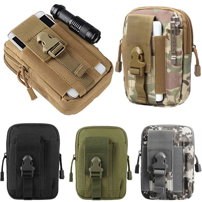 Tactical Waist Bag with MOLLE Pouch for Outdoor