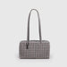 Gingham Tote Bag with Large Capacity for Everyday - Grid Small