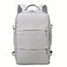 Backpack Large Capacity Shoe Storage Waterproof - Grey