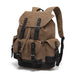 Vintage Canvas Backpack for Travel And Daily Use - Washed Brown