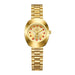 Quartz Wristwatch with Bracelet Clasp Adjustable Size - Gold Women V2