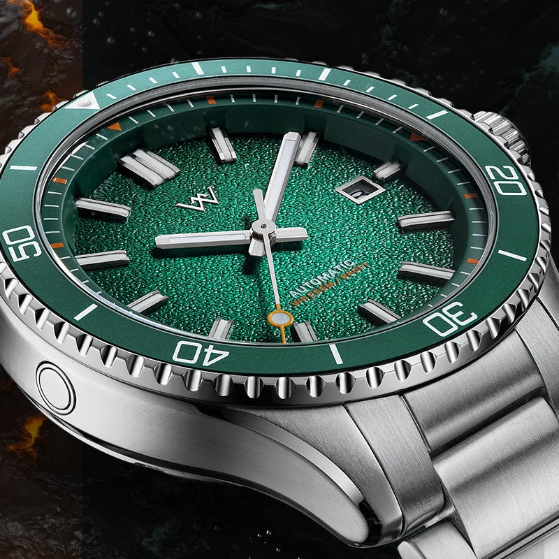 Automatic Mechanical Dive Watch with Sapphire Crystal