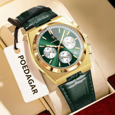 Refined Chronograph Timepiece for Formal Everyday Wear