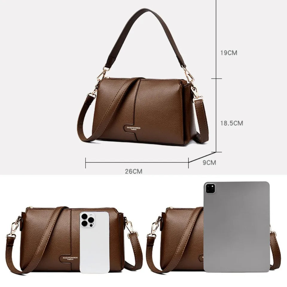 Handbag with Dual Straps Crossbody Style Everyday