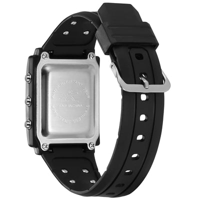 Digital Wristwatch Water Resistant Alarm Chrono