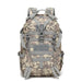 Camping Backpack with MOLLE System for Outdoor Use - Aqua