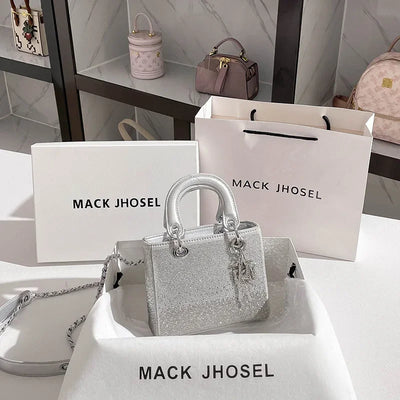 Diamond Embellished Handbag for Everyday Glamour Style