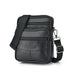Crossbody Bag for Men with Multiple Zippered Pockets - Black V2