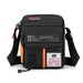 Oxford Style Mens Crossbody Messenger Bag Waterproof - Black