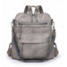 Womens Waterproof Anti Theft Laptop Backpack for Travel - Grey
