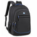 Backpack for Travel and Work with Multi Compartments - Blue