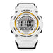 Digital Sport Watch For Kids Water Resistant 50M - White