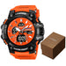 Sport Watch With Analog Digital Display Luminous Dial - C V16