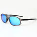 Polarized Sunglasses with Mirrored Lenses UV400 - Cyan