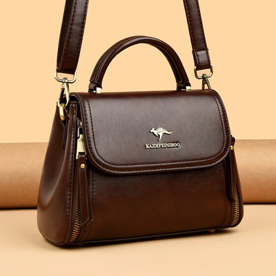 Top Handle Satchel Bag with Shoulder Strap Classic